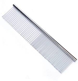 Petfun Large Stainless Steel Comb Grooming Tool for Dogs & Cats Basic Comb for  Dog & Cat