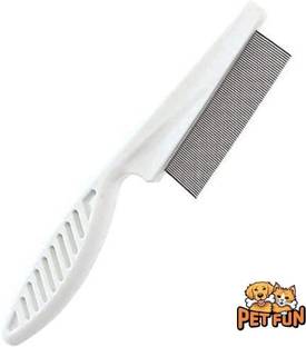Petfun Pet Grooming Comb & Flea Comb for Ticks and Nits – Basic Comb for Dogs & Cats Basic Comb for  Dog & Cat