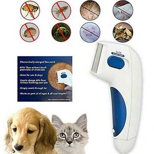 Budwill ™PT-7787 Kills Fleas Doctor Portable Electric Flea Comb Dog, Puppy, Cat, Electronic Comb for  Cat, Dog