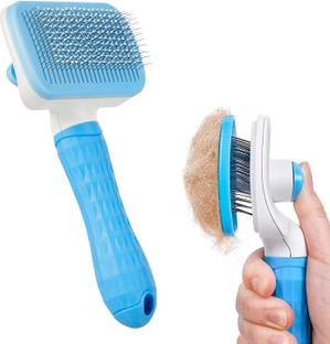 asija makeovers Slicker Dog Comb Brush Pet Grooming Brush Daily Use to Clean Loose Fur & Dirt Basic Comb for  Dog, Cat