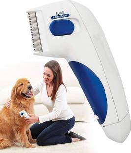 Budwill ™PT-7787 Kills Fleas Doctor Portable Electric Flea Comb Dog, Puppy, Cat, Kitten Electronic Comb for  Cat, Dog