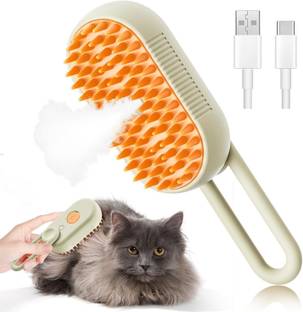 DENFY Steam Brush for Dog Cat Steam Brush Electronic Comb for  Dog & Cat, Horse, Rabbit, Monkey
