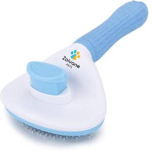 Zoivane Self Cleaning Pet Grooming Brush | Suitable For Pets With Long/Short Hair, Basic Comb for  Cat, Dog