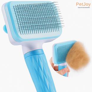 PetJoy Pet Grooming Comb Square Brush, Dog Daily Use Loose Fur & Dirt Slicker Brush Slicker Brushes for  Dog, Cat