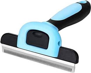 Q D Pet Grooming Brush for Shedding Deshedding Tool Mats & Tangles Removing Shedding Blade for  Dog & Cat, Dog, Donkey, Cat, Rabbit, Pony, Horse, Monkey