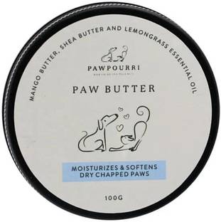 PAWPOURRI Paw Butter for Softening and moisturizing Dry and chapped Paws of Dogs and Cats Pet Conditioner