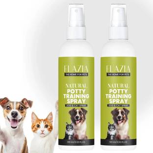 FLAZIA Potty Training, Dog Potty Training Spray, Indoor Use | Lime & Mint Deodorizer Deodorizer