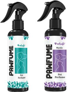 VetSafe Pet Perfume 200 ml (Pack of 2) - fresh Baby love and MysticScent Deodorizer