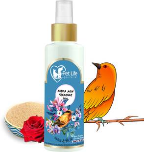Pet Life Birds Skin Freshener DEO Spray Controls Bad Odor & Skin Diseases - All Type Bird Deodorizer