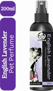 Foodie Puppies English Lavender Body Perfume Spray Daily Use, Suitable for All Dog & Cat - Pet Deodorizer