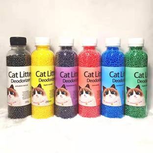 Petbroo Cat Deodorizer, Effective, Non-Masking Odor Control for All Litter Types & Boxes 250 ml Pet Facial Cleanser