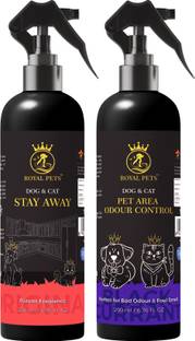 Royal Pets Stay Away Spray with Area Odour Control Spray for Dog and Cat Deodorizer