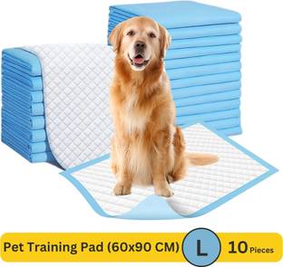 PH TIDY Pet Training Pads with Quick Drying Surface and Absorbent Core | (60x90 CM) Disposable Dog Diapers