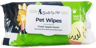 Pet Needs PA-TP-03-100-RE Pet Ear Eye Wipes