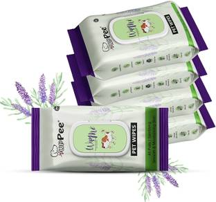 puppee WIPE ME Pet Wipes Pulls Sanitising Skin Grooming Anti-Bacterial Wet Wipes Pet Ear Eye Wipes