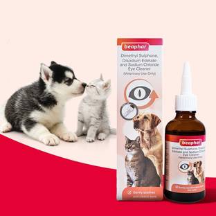 Beaphar Eye Cleaner Drop for Dogs and Cats | Use for Remove Eye Discharge & Debris 50ML Pet Ear Eye Wipes