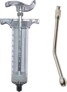 SAFURE 50ml Livestock Syringe with Nozzle – Multipurpose Feeding & Medical Injector Pet First Aid Kit