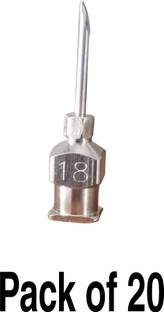 Vaccman Injector Standard Needle 18 Gauge for all types of Poultry (Pack of 2- 20 No) Pet First Aid Kit