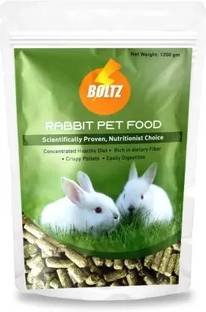 BOLTZ Premium Adult Pellet Rabbit Food Vegetable 1.2 kg Dry Adult Rabbit Food 1.2 kg Dry New Born Rabbit Food