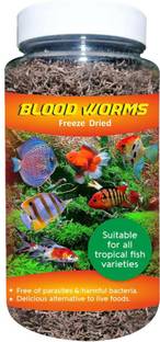 V aquaria Freeze Dried Bloodworms, 50 gms Fish 0.05 kg Dry Senior Fish Food