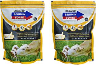 EOB Chelated Serimin Forte Mineral Mixture for Cow,Cattle 2 kg Dry Adult Cow Food
