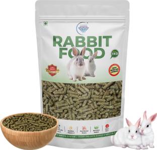 Nitishree Premium Adult Rabbit Food, Nutritionist Choice (Rabbit Food 1000 gm) Vegetable 1 kg Dry Adult, Senior, Young Rabbit Food