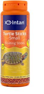 INTAN Turtle sticks, Small Floating Sticks for Turtles | Large Pack, Pellet 1.5 mm Dia 0.13 kg Dry Adult Turtle Food