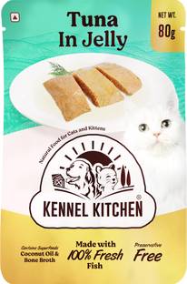 kennel kitchen Tuna in Jelly Tuna 0.08 kg Wet Adult, New Born, Senior, Young Cat Food