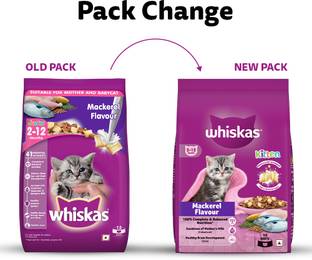Whiskas (2-12 Months) Mackeral 3 kg Dry Young Cat Food