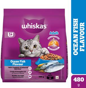 Whiskas (1+ Years) Fish 0.48 kg Dry Adult Cat Food