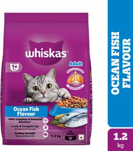 Whiskas (1+ Years) Fish 1.2 kg Dry Adult Cat Food