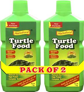 Hallofeed SPECIAL TURTLE FOOD-2KG (2*1KG) 2 kg (2x1 kg) Dry Young Turtle Food