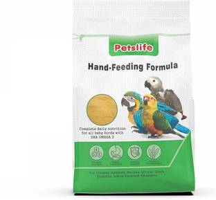Petslife Hand Feeding 500g Formula for You Baby Birds 0.5 kg Dry New Born, Young Bird Food