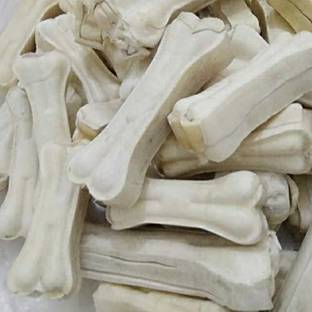 PetJoy Dog Chew Knotted Bone 3 Inch, Pack of 20 Bones Chicken Dog Chew