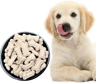 Unik Real Milk Dog Biscuits For All Ages Of Dogs, Milk 1 kg Dry New Born, Young, Adult Dog Food