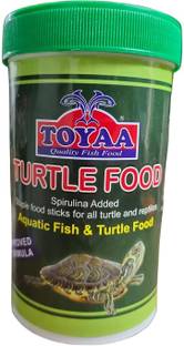 PETBUDDIES WORLD Toya Turtle Food Aquatic Turtle Sticks 40 gm 0.08 kg (2x0.04 kg) Dry New Born, Young, Adult, Senior Tortoise Food