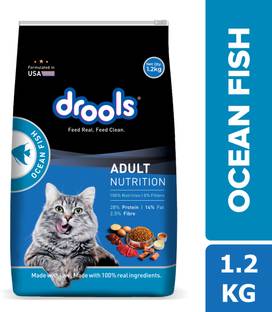 Drools Ocean Fish 1.2 kg Dry Senior Cat Food