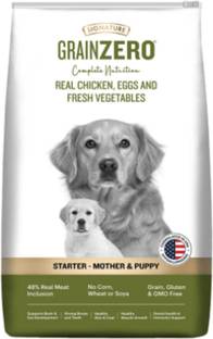 SIGNATURE Grain Zero Signature Starter Mother & Puppy Dog Dry Food Chicken 1.2 kg Dry New Born Dog Food
