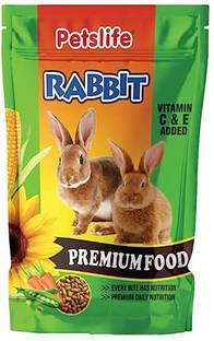 Petslife Premium Rabbit 1 kg Dry Young, Adult, Senior Rabbit Food
