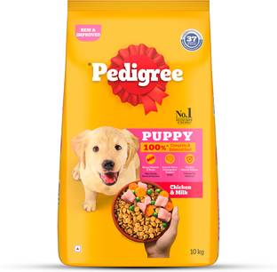 PEDIGREE Puppy Chicken, Milk 10 kg Dry Young Dog Food