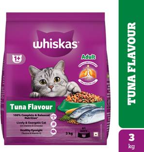 Whiskas (1+ Years) Tuna 3 kg Dry Adult Cat Food