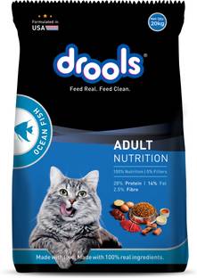Drools Ocean Fish 20 kg Dry Adult Cat Food