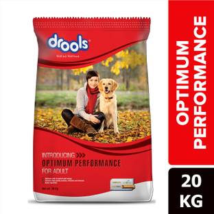 Drools Optimum Performance Adult Dog Dry Food Chicken 20 kg Dry Adult Dog Food