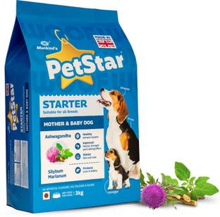 PetStar Mother and Baby 3 kg Dry Dog Food Chicken 3 kg Dry New Born Dog Food