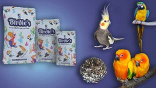 Birdie's Bird Food Combo|Small, Medium & Large Bird|For Lovebird, Parrot, Cockatoo &Macaw 3 kg (3x1 kg) Dry Adult, New Born, Young Bird Food