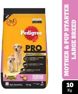PEDIGREE Starter Large Breed (3-12 Weeks) Chicken 10 kg Dry Adult, New Born Dog & Puppy Food