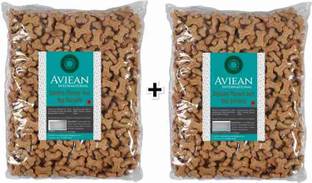 Aviean International 1.4 Kg Dog Biscuit (0.7Kg+0.7Kg) Combo Pack Baked Chicken Biscuit Puppy Treats Chicken 1.4 kg (2x0.7 kg) Dry New Born, Young, Adult, Senior Dog Food