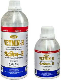 EOB Vitamin -H for animals combo 1L+250ML 1.25 kg (2x0.62 kg) Wet Adult Cow Food