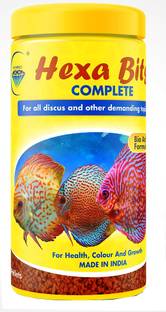 Nitishree Premium Quality Mid Water and Bottom Feeding Discus Fish Food – 112gm Fruit 0.112 kg Dry Adult, New Born, Senior, Young Fish Food