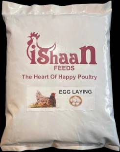 Ishaan ( Egg Laying ) Ideal for Broiler,Layer,Country,Rooster,Duck,Qual,Turkey,Emu Spice 8 kg Dry Adult Bird Food